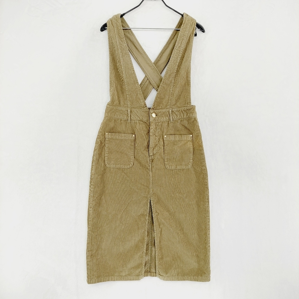 Zara Tan Midi Dress